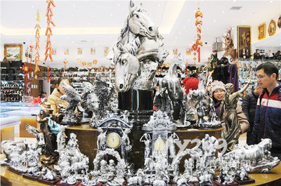 冰雪旅游熱工藝品俏銷--東北網黑龍江