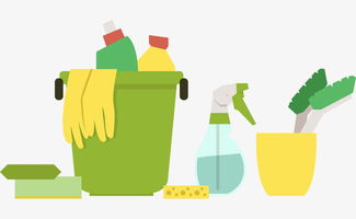 清潔工具素材圖片免費下載 高清裝飾圖案與PSD資源推薦